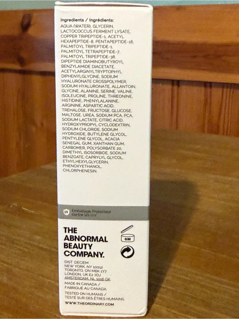 The Ordinary Copper Peptides Serum 1 fl oz